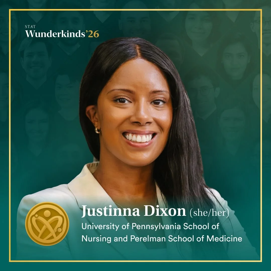 I am completely overjoyed to share that I have been honored by @statnews as a 2026 Wunderkind, an award presented to early-career researchers who are making extraordinary contributions to biomedical science. 🤩

As a first-generation college graduate