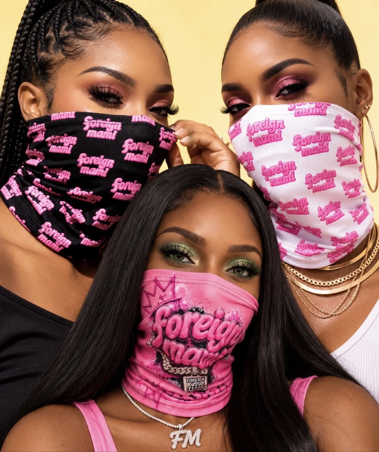3 Looks. 3 Moods. One Foreign Mami™ Statement.