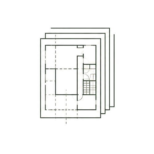 Multiple overlapping floor plan diagrams of a building.