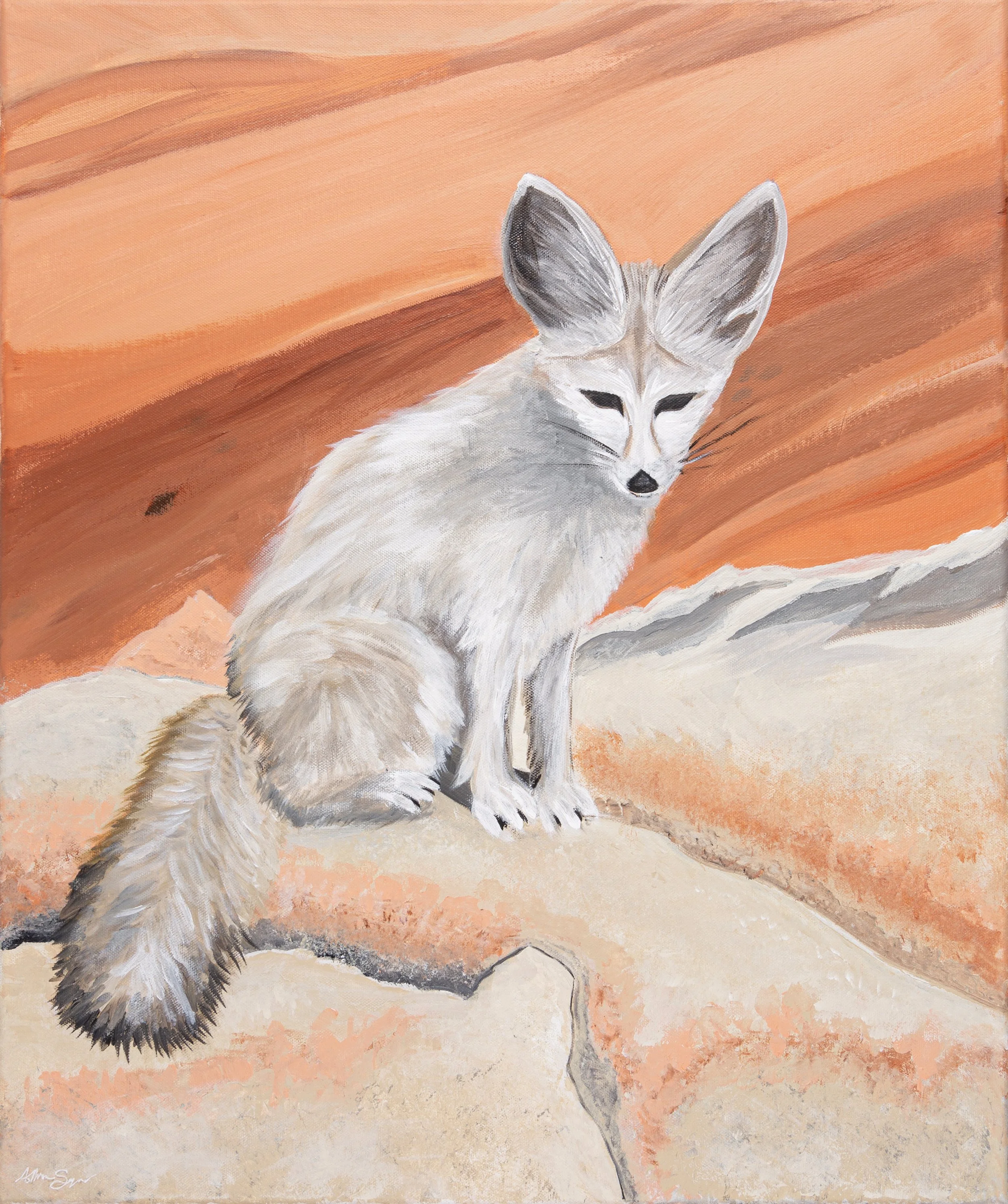 Fox at the Zoo