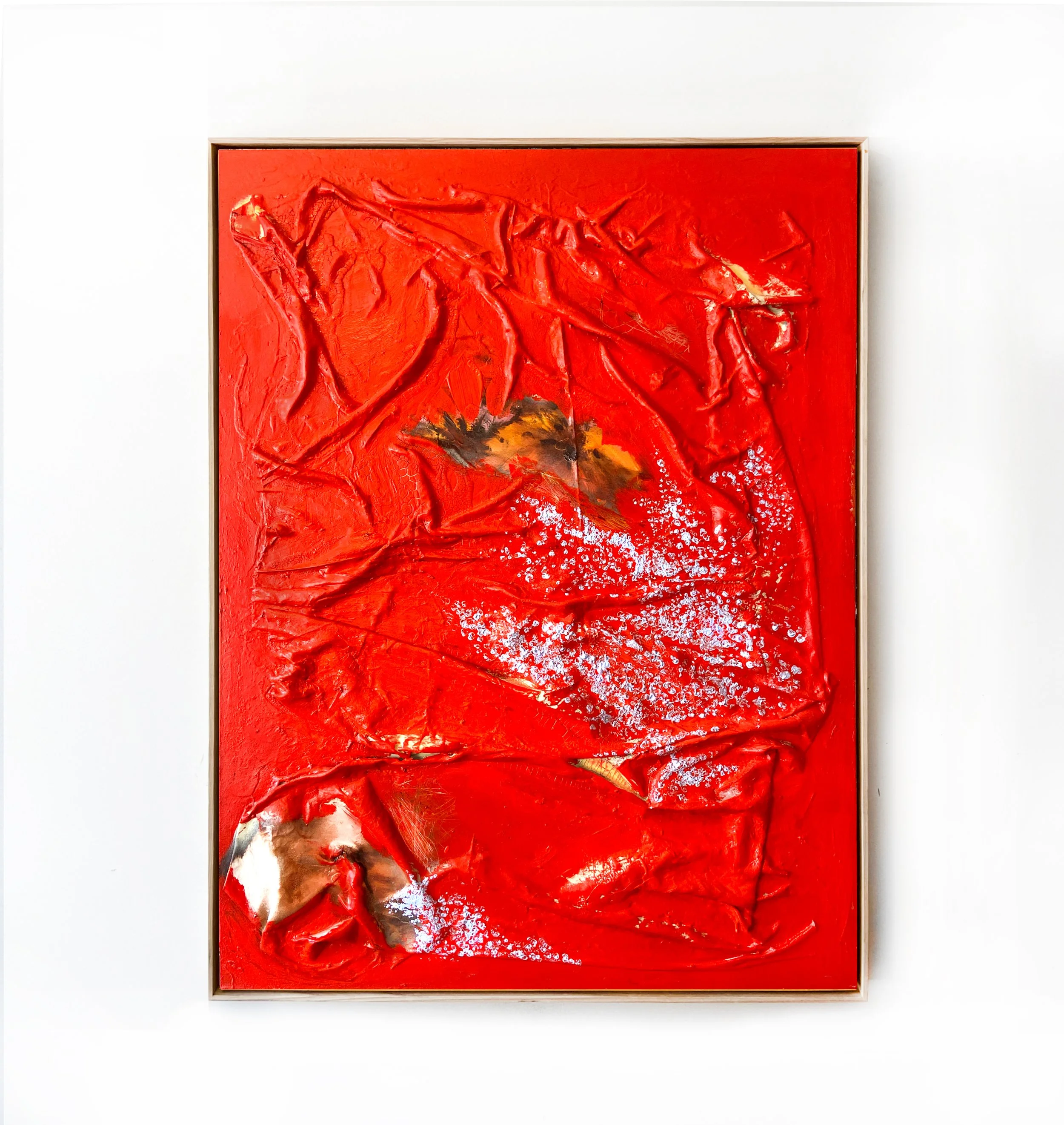 Red Leather Saddle
