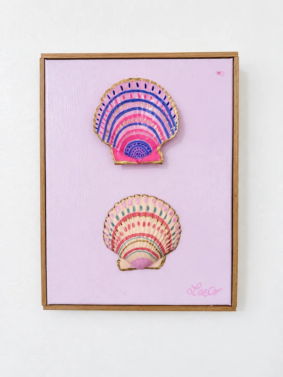 Vibrant Coastal Seashell Wall Art