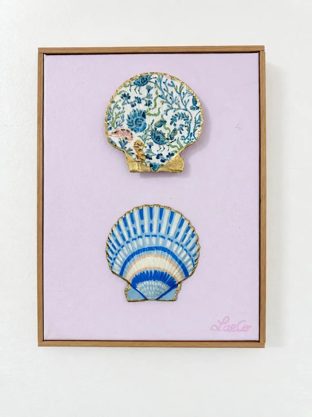 Ocean Elegance Dual Shell Wall Art