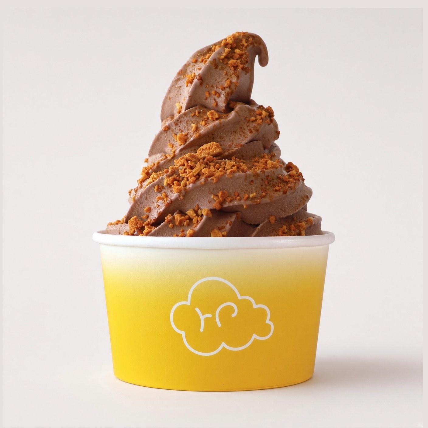 Chocolate Hokey Pokey soft serve