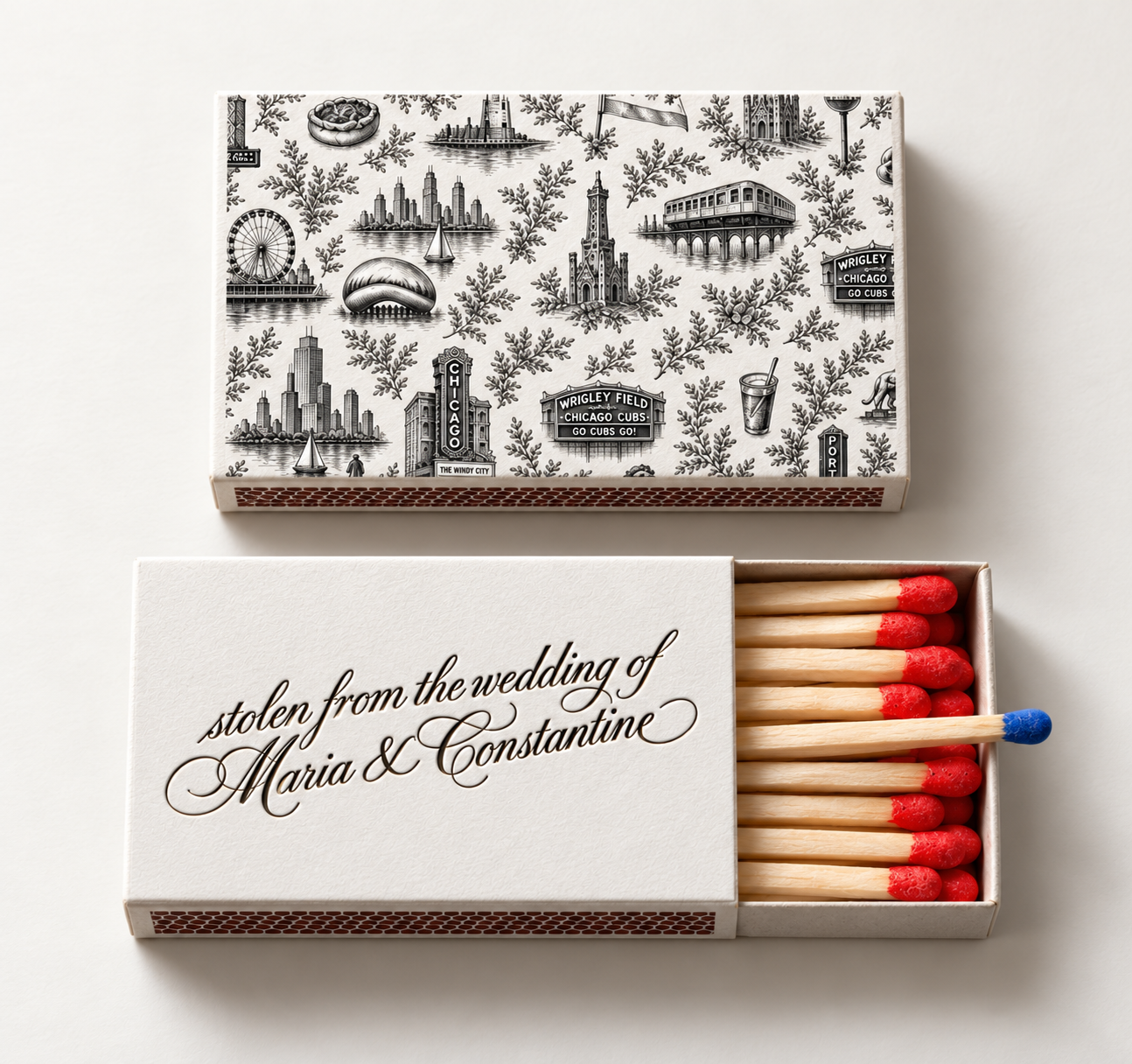 Chicago Toile Wedding Matchboxes.png