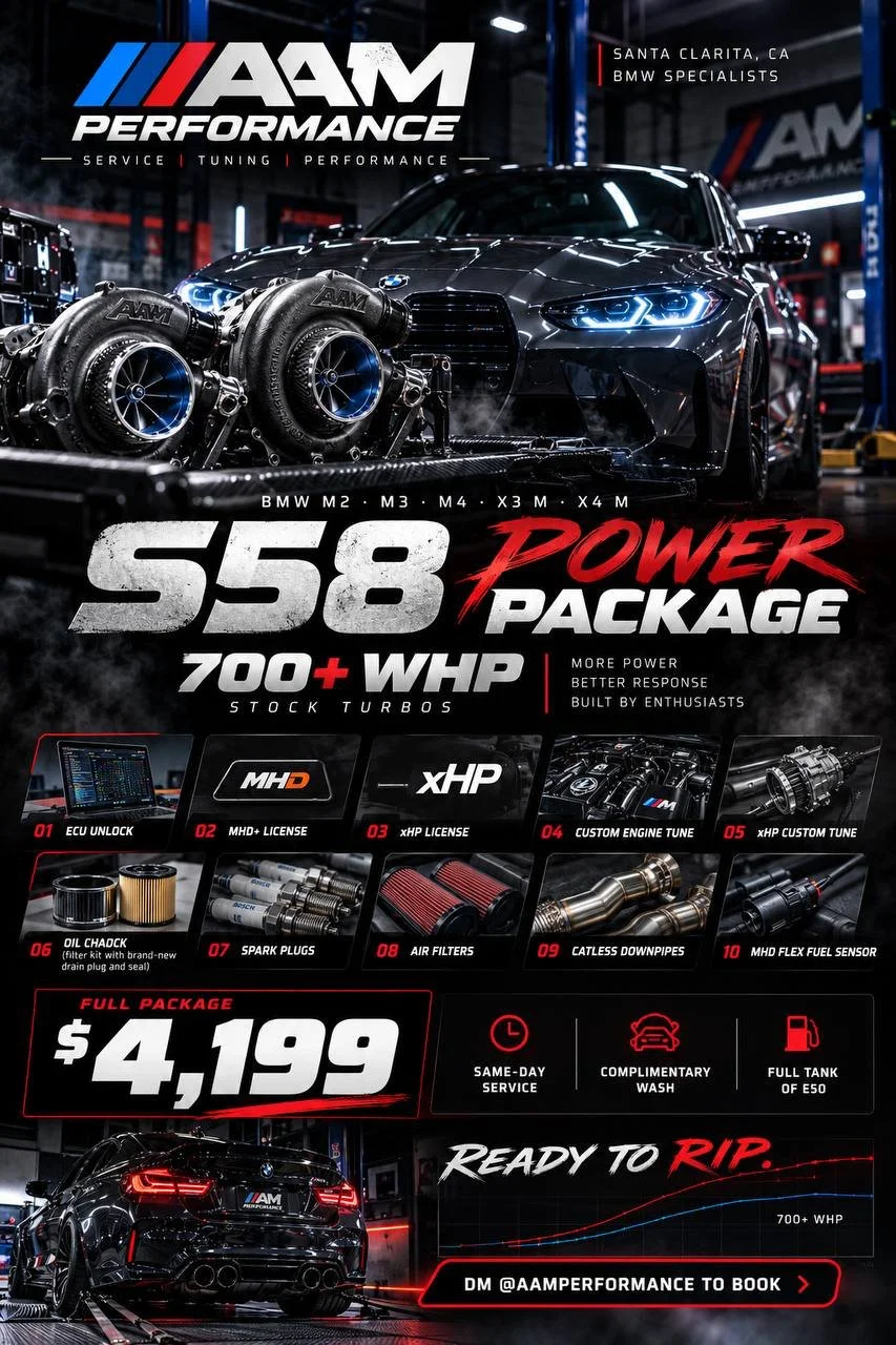 700+ WHP S58 POWER PACKAGE