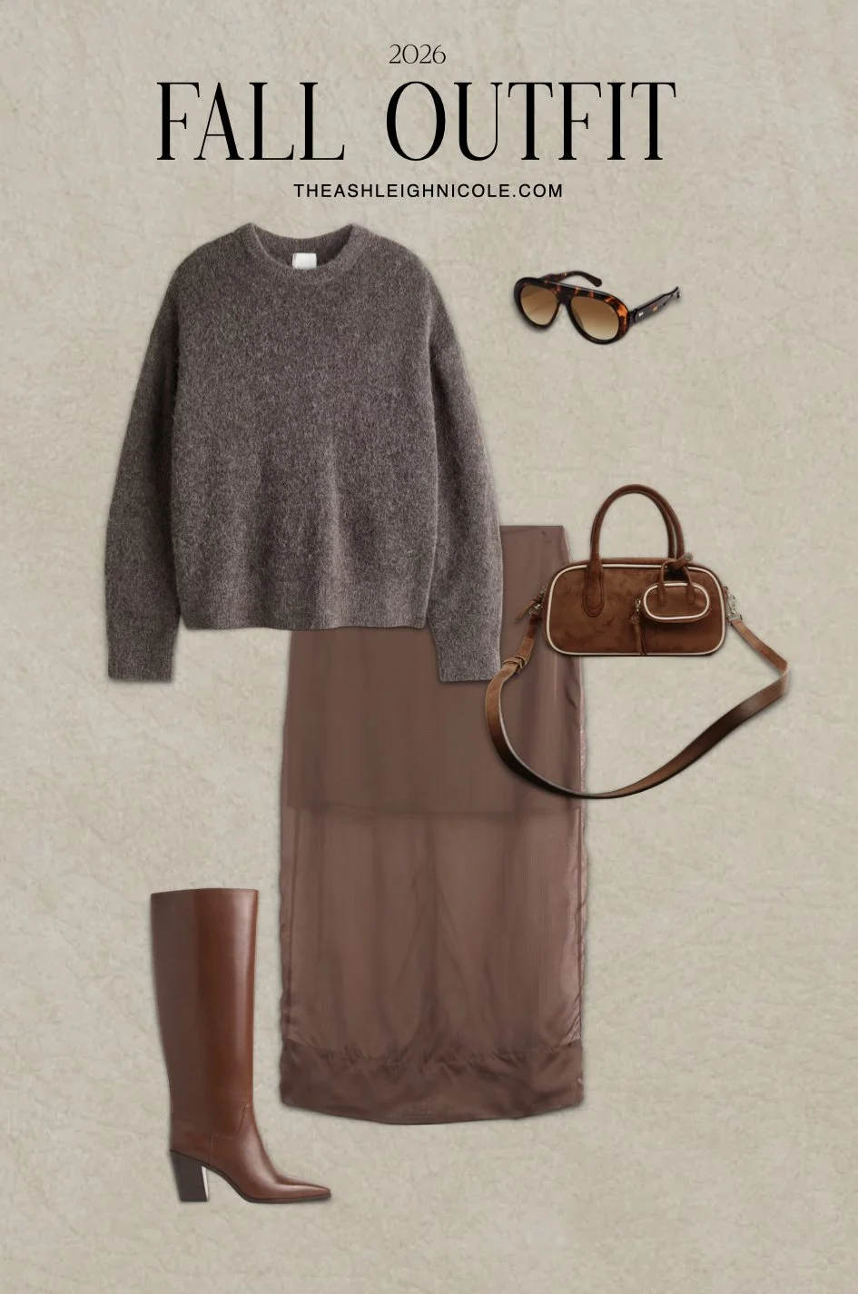 Casual fall outfit ideas wearing a skirt.