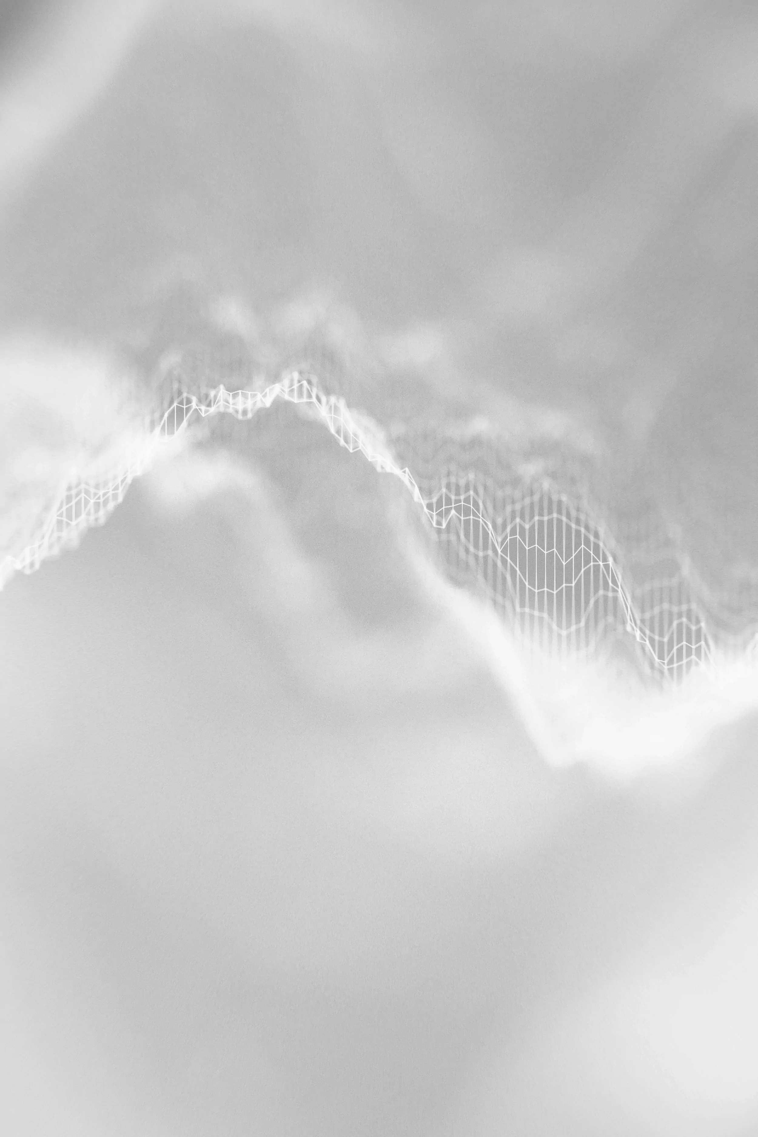 Abstract representation of sound waves