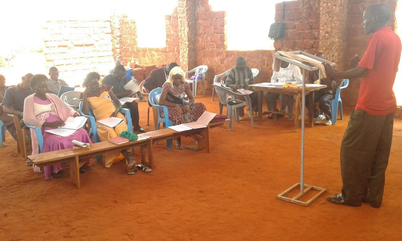 A BLLC classroom in Kenya, East Africa