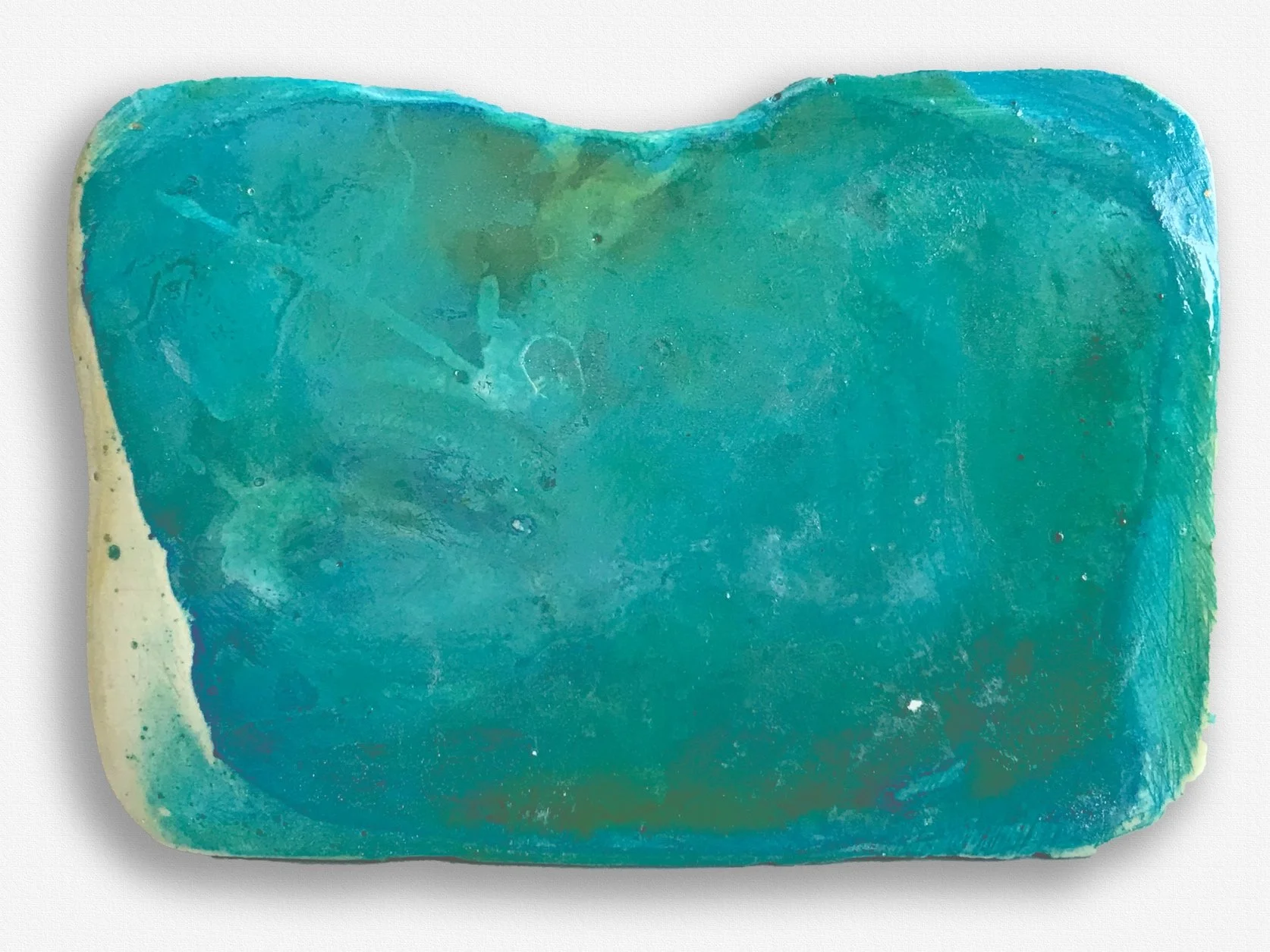 51/4"x4" plaster, paint, varnish $60.