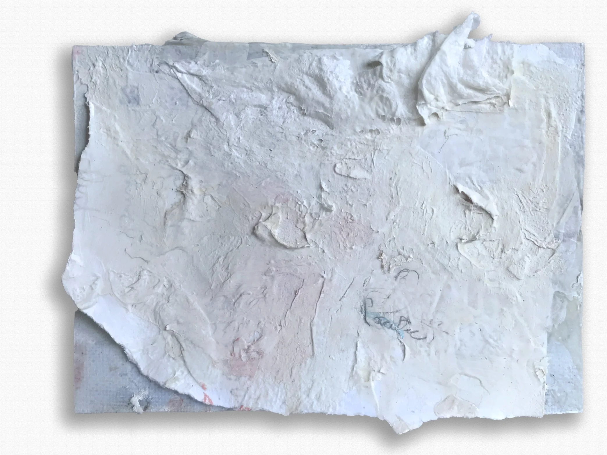 51/4"x33/4" paper, glue, pencil, paint $60.