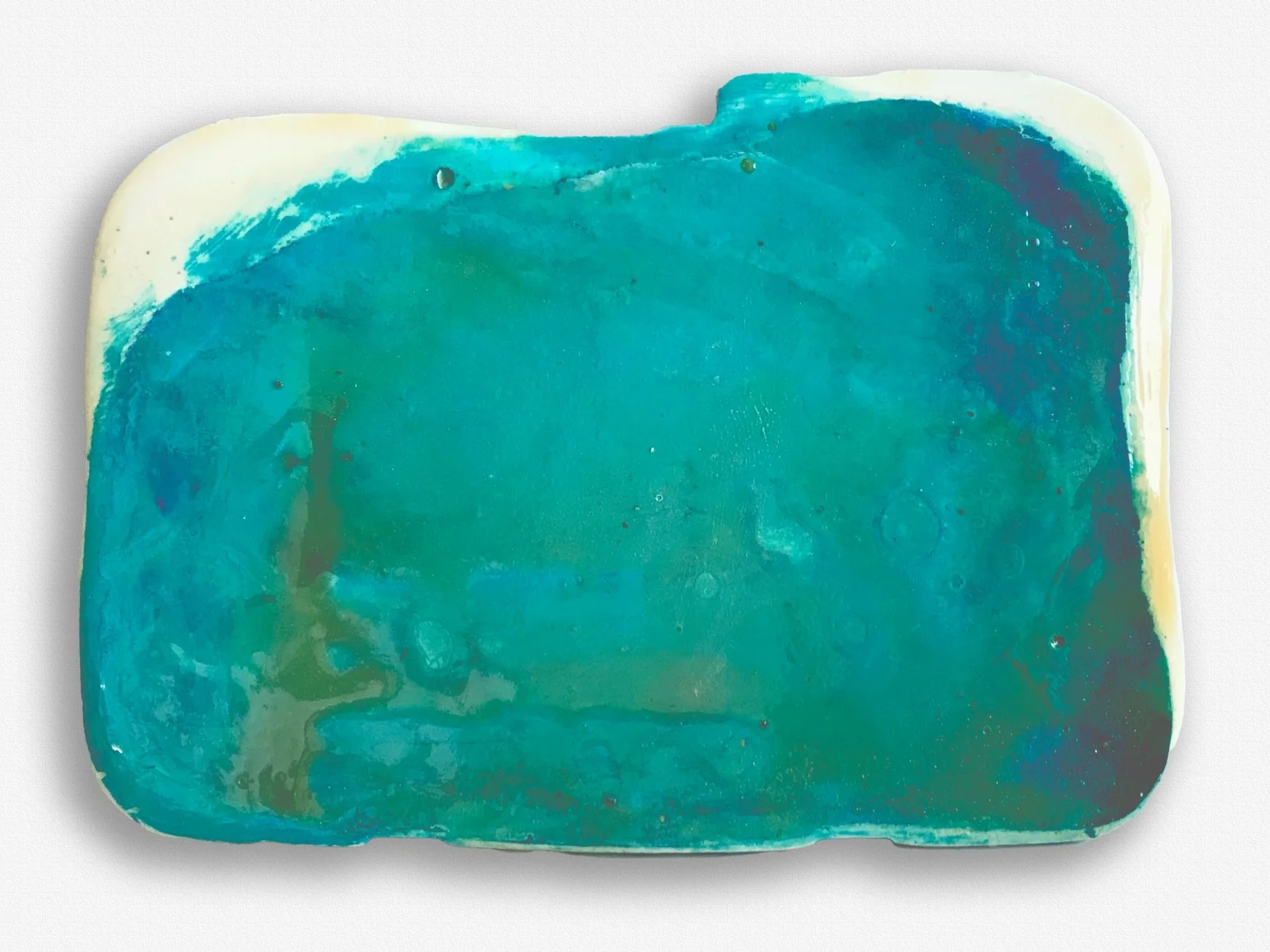 51/4"x4" plaster, paint, varnish $75.