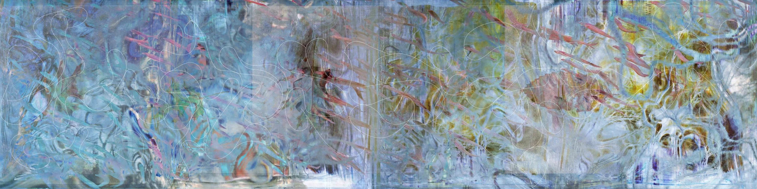 Bluebox 2  60" x 15"