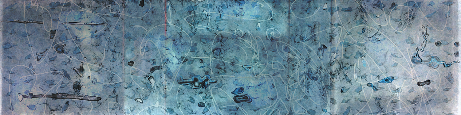 Butterflies 2  60" x 15"