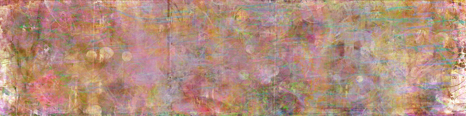 Pink Orange 60" x 15"