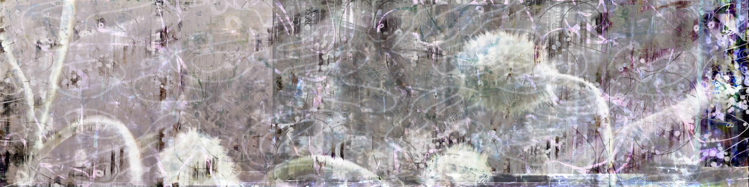 Fresco 1   60" x 15"