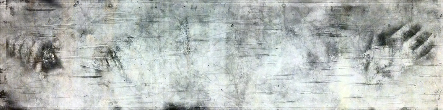 Grey Enough 60" x 15"