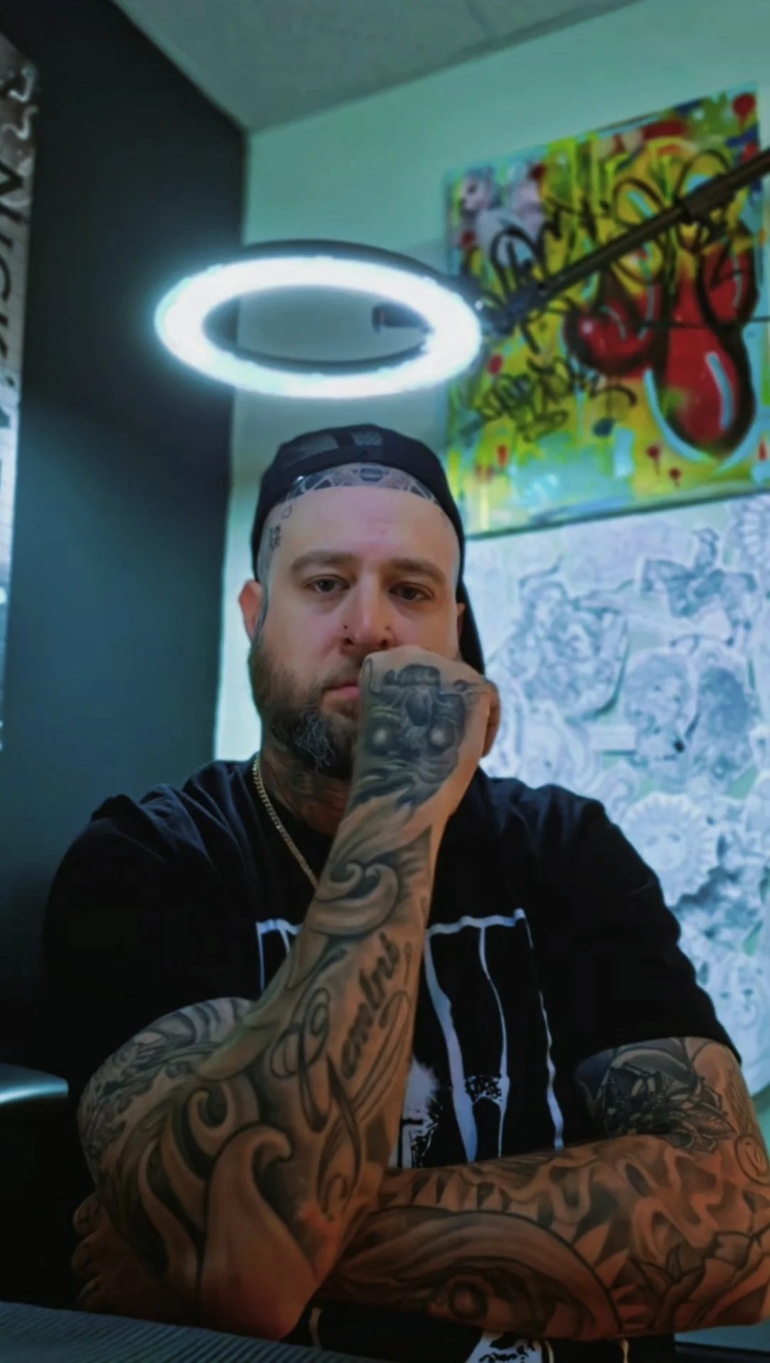 Nick Appy, owner and tattoo artist at Pushin’ Ink Tattoo