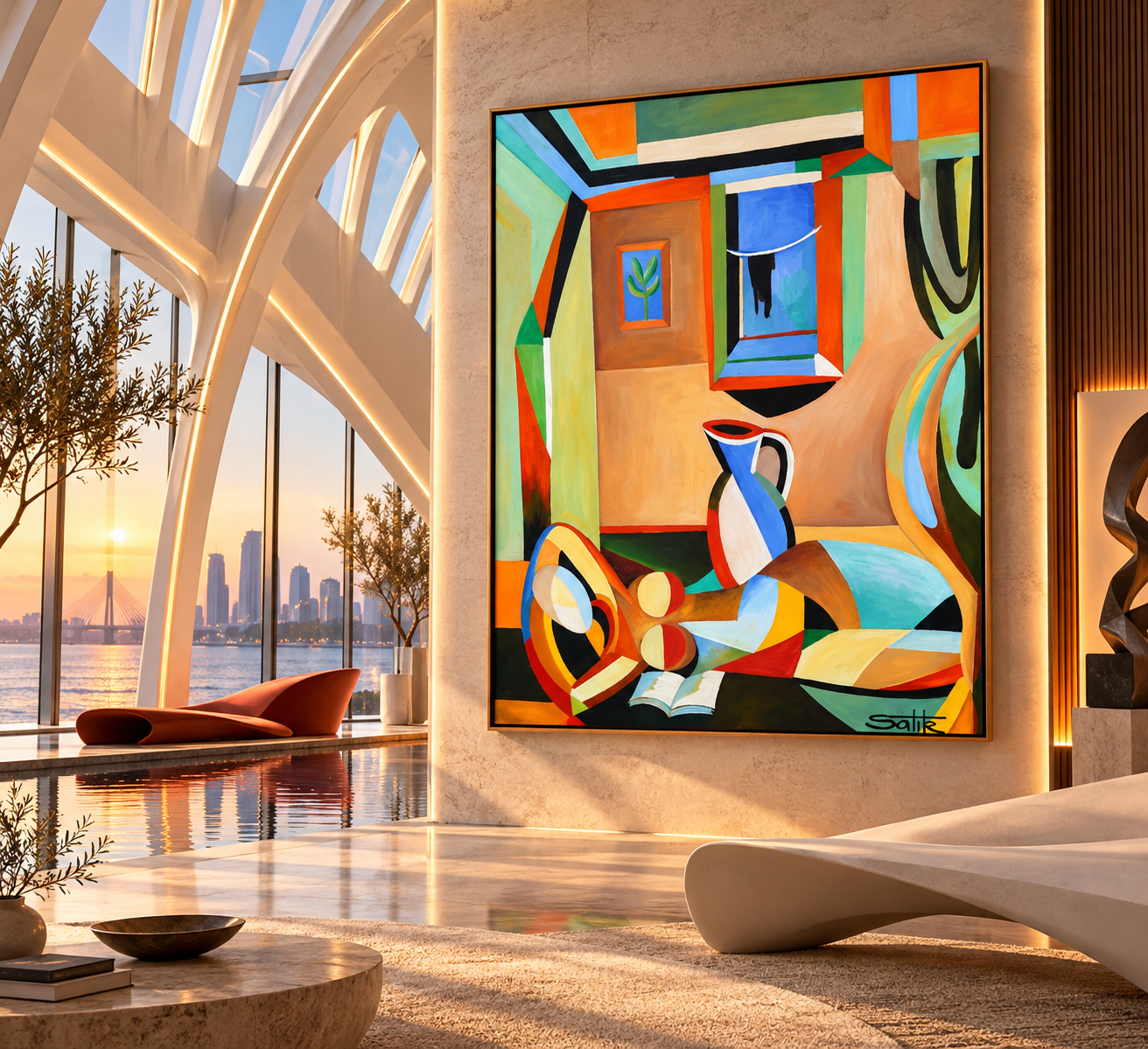 Sculptural Gallery Overlooking the Sunset.png
