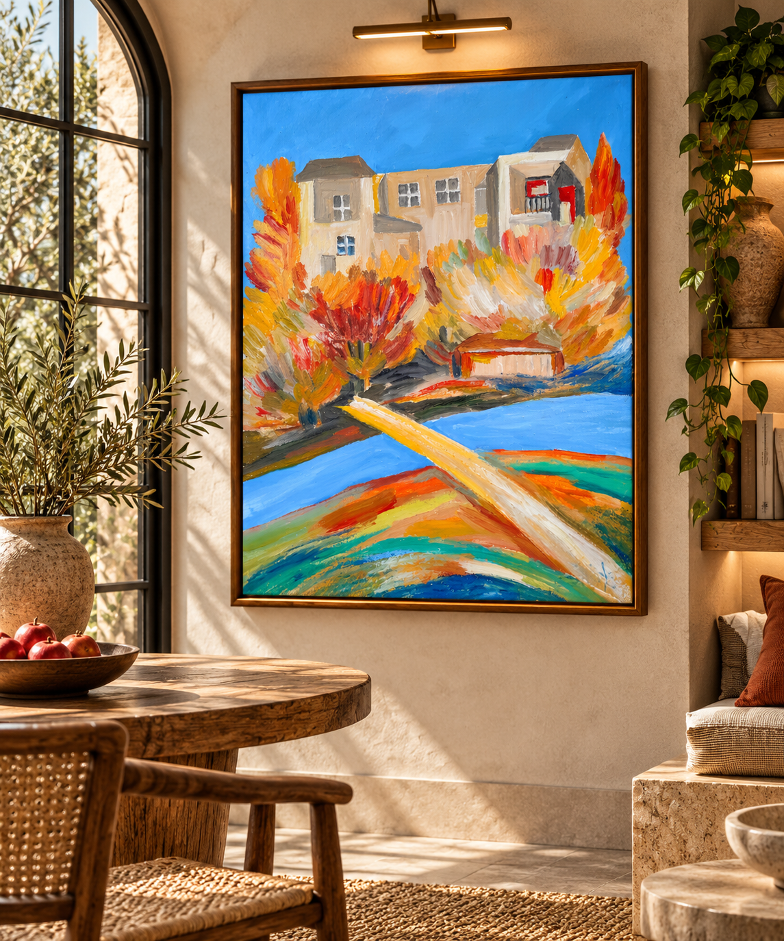 Autumn Landscape in a Cozy Nook.png