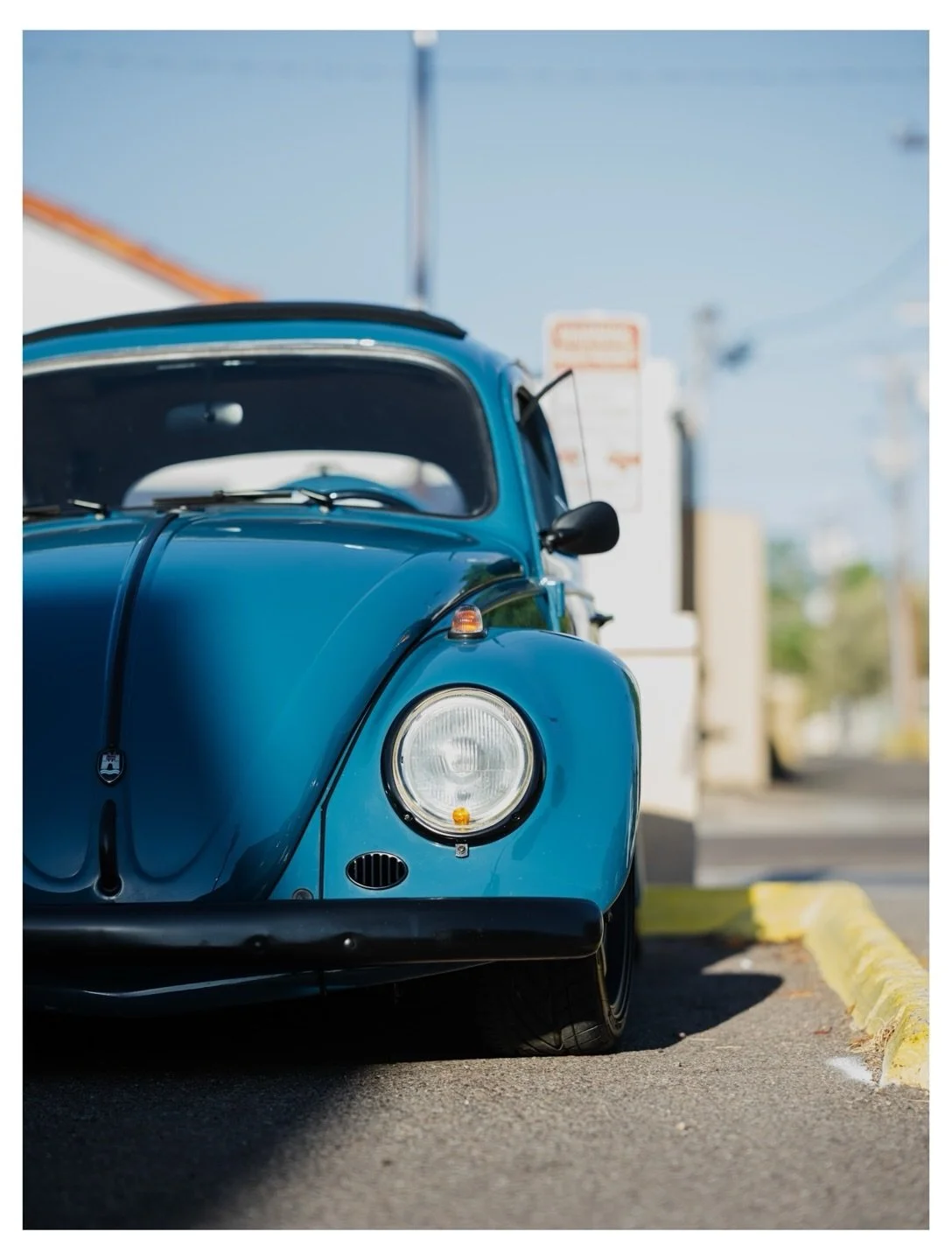 Went to @fourtillfourcafe a few weeks ago for a Volkswagen show. The goal was to get a picture of a blue beetle for my wife, mission accomplished 🚙

Also took out my new DJI camera for a pov video too, this first try was a little rough but now I&rsq
