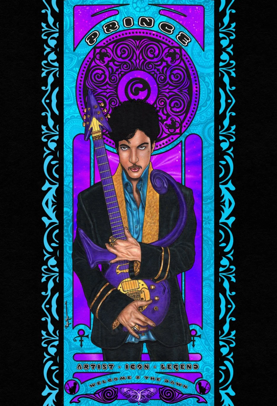 Prince Tribute Art