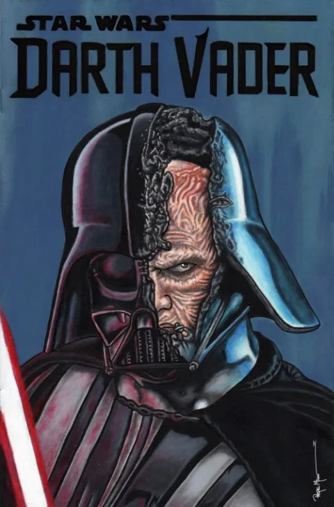 Darth Vader Broken Mask Sketch Cover Painting01B.jpg