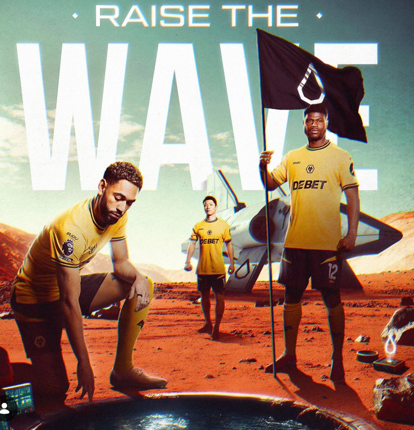 Wolverhampton Wanderers FC player Matheus Cunha featured in a commercial sports media day campaign shoot for official football kit reveal[span_1](start_span)[span_1](end_span).