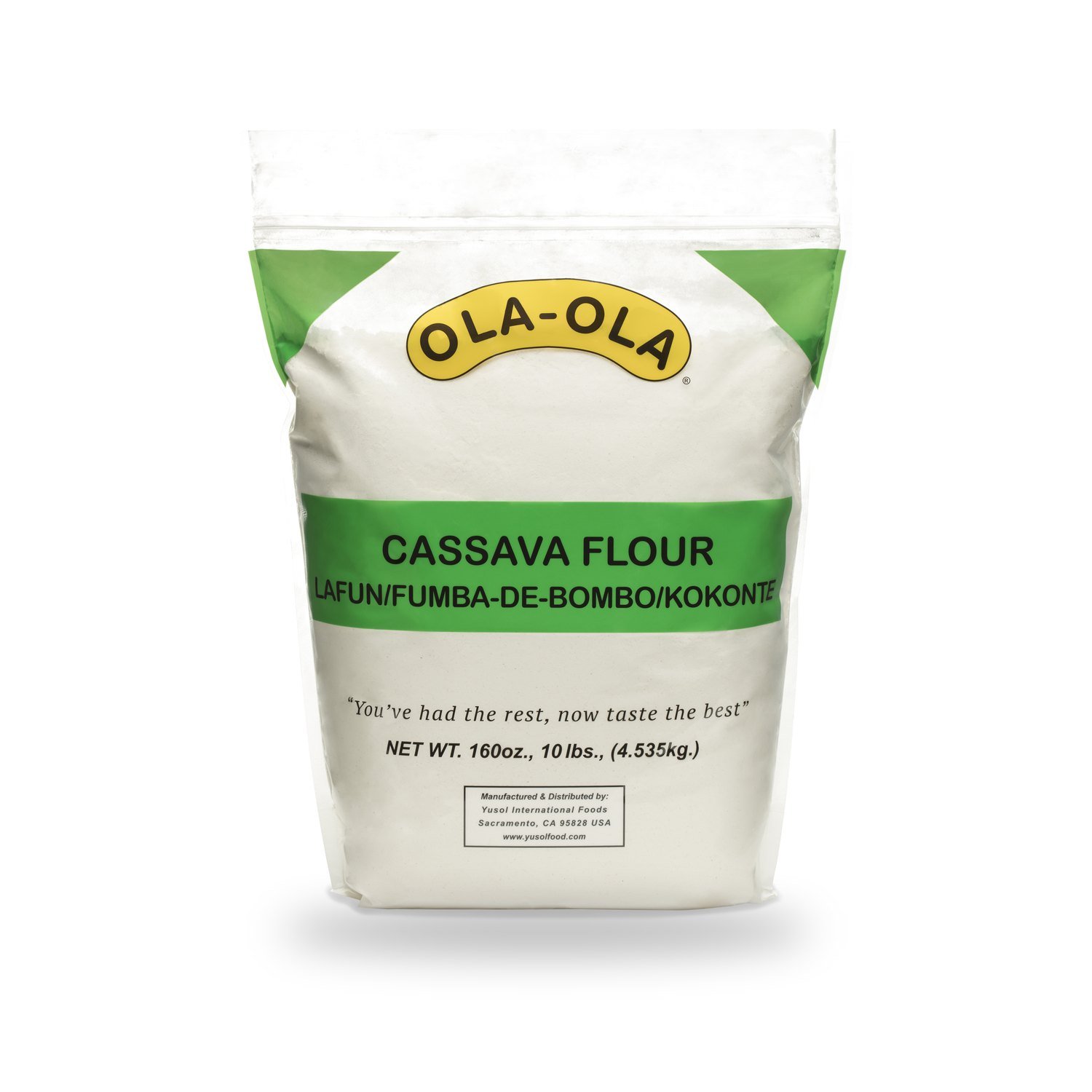 Ola-Ola® Cassava Flour (Lafun/Fuma-De-Bombo/Kokonte)