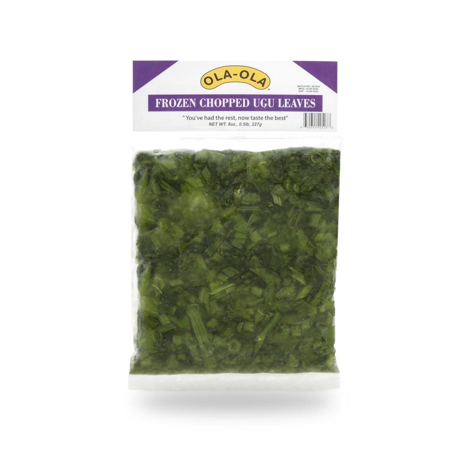 Ola-Ola® Frozen Chopped Ugu Leaves