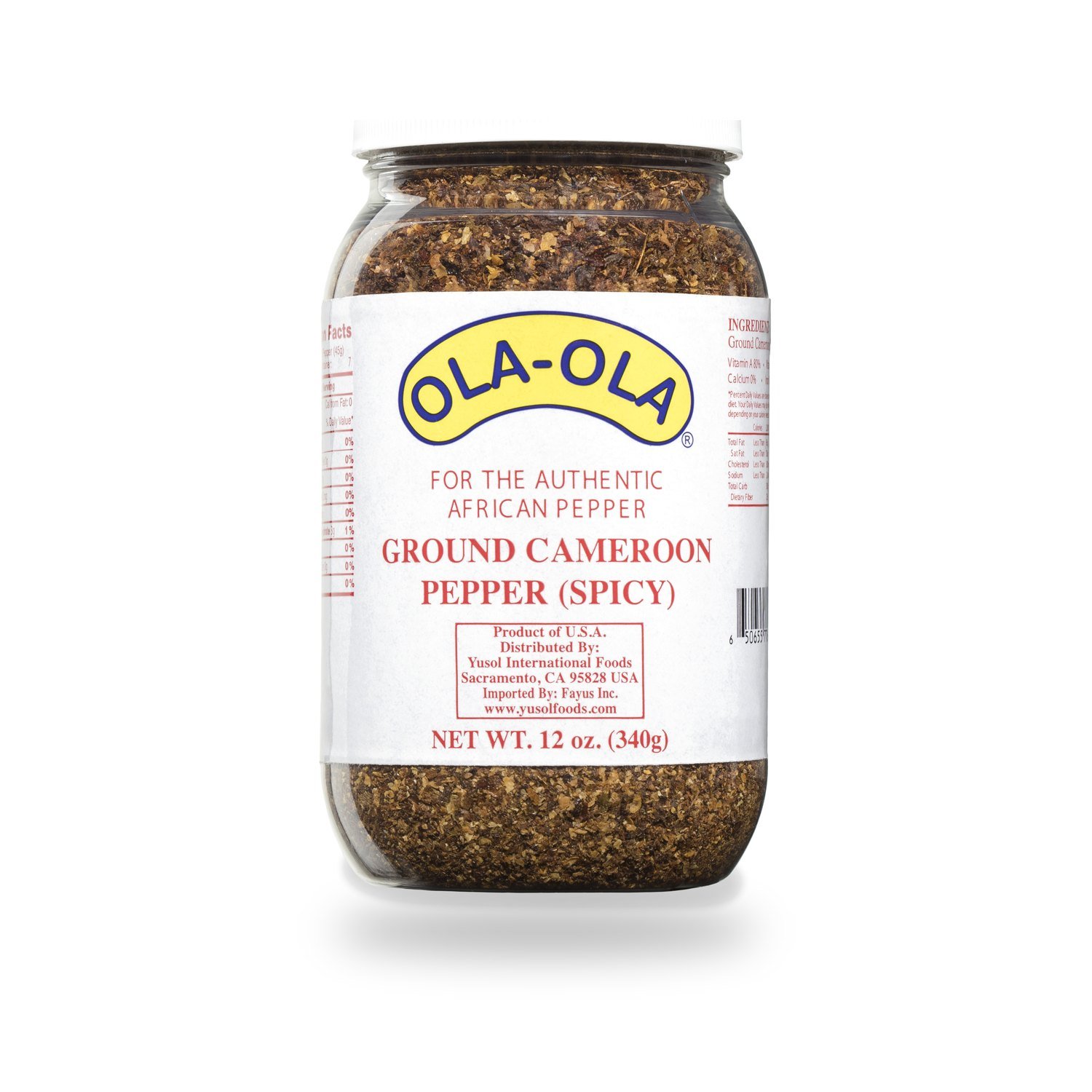 Ola-Ola® Ground Cameroon Pepper (Spicy)