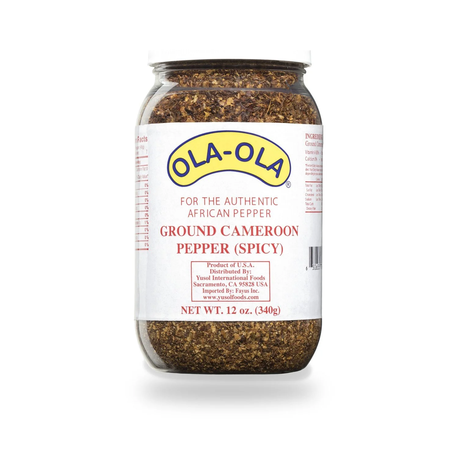Ola-Ola® Ground Cameroon Pepper (Spicy)