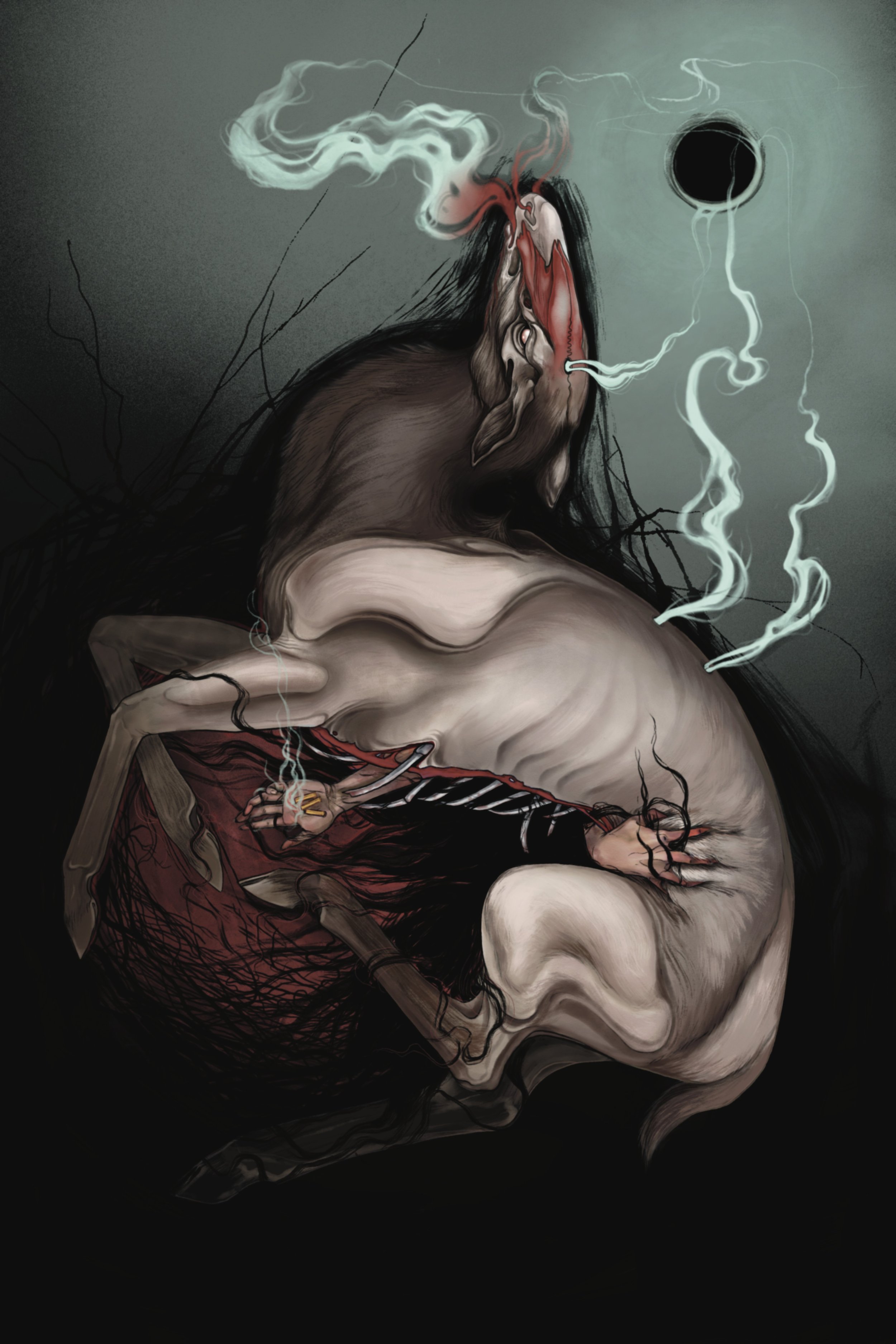 "The Only Good Indians Cover Art" Print