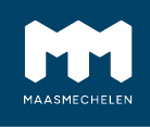 Logo met blauwe M en de woorden 'NASSCOM' eronder.