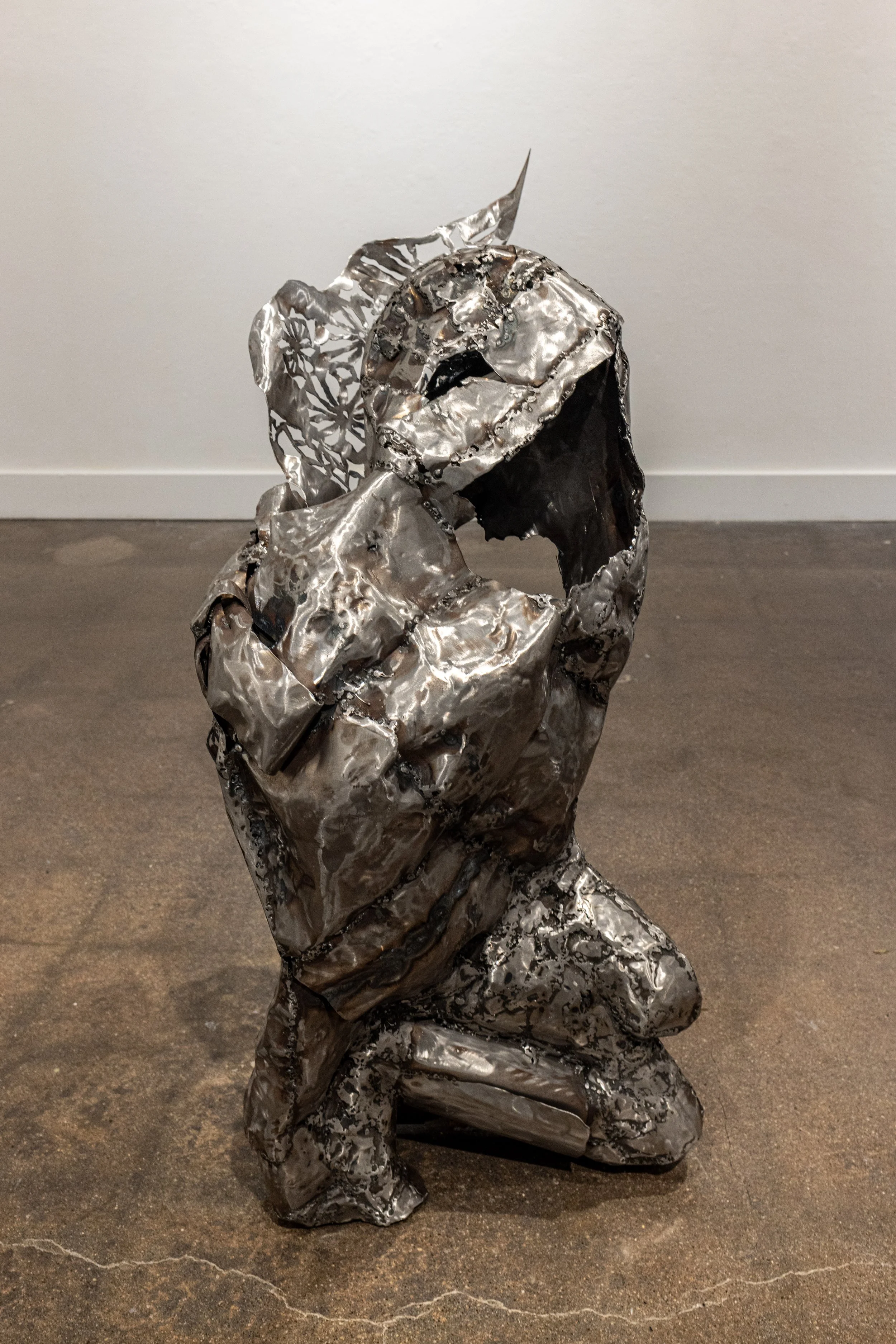 "The Cage Maker", steel. 2025.