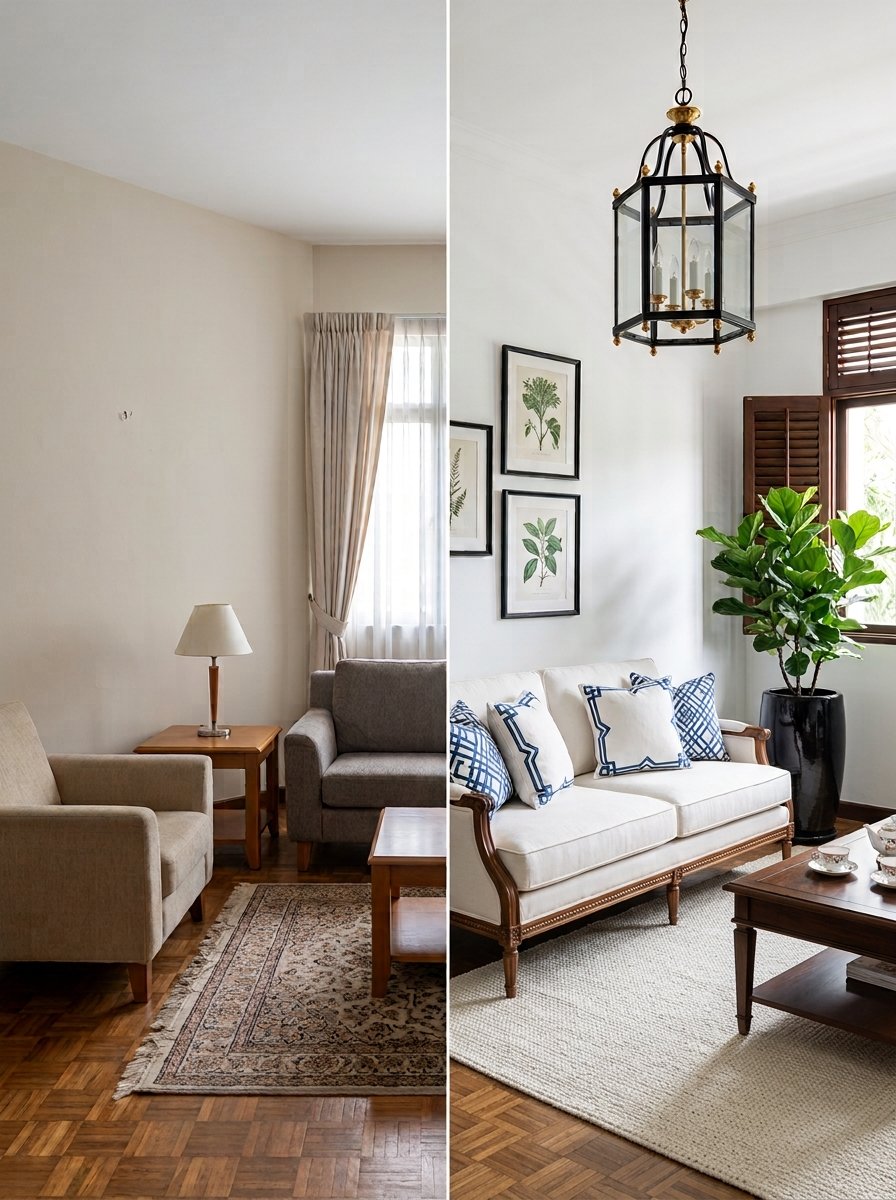 Prima e dopo una ristrutturazione, interior design, before, after