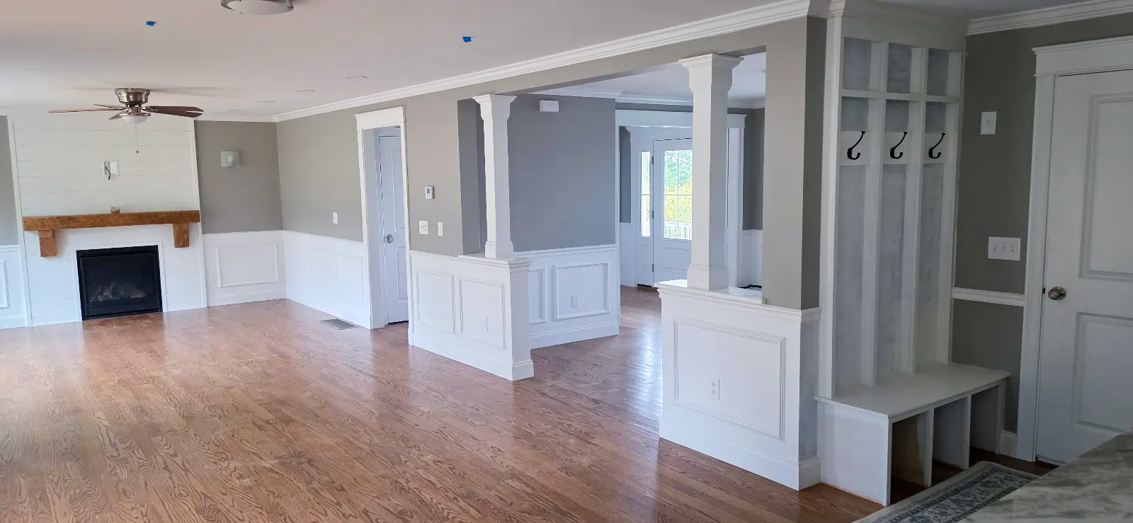 trim, craftsman, new build, new hampshire