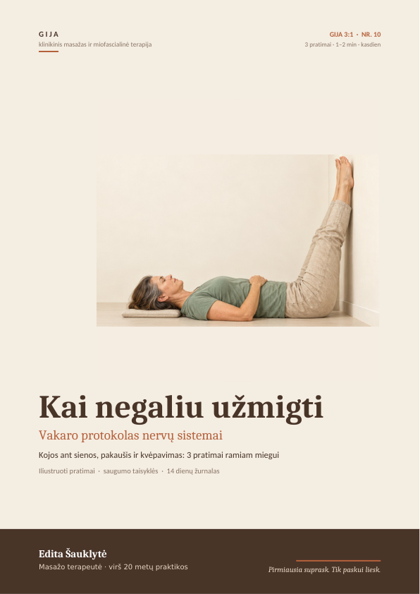 Kai negaliu užmigti — Lietuviškas PDF