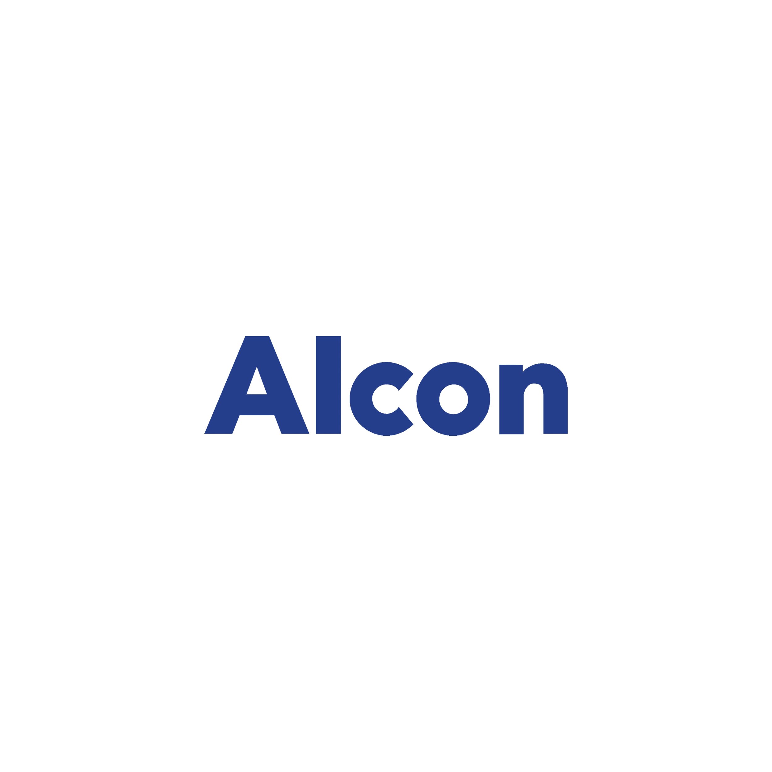 Blue Alcor logo on a white background