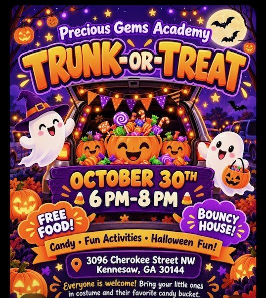 Precious Gems Academy Trunk or Treat