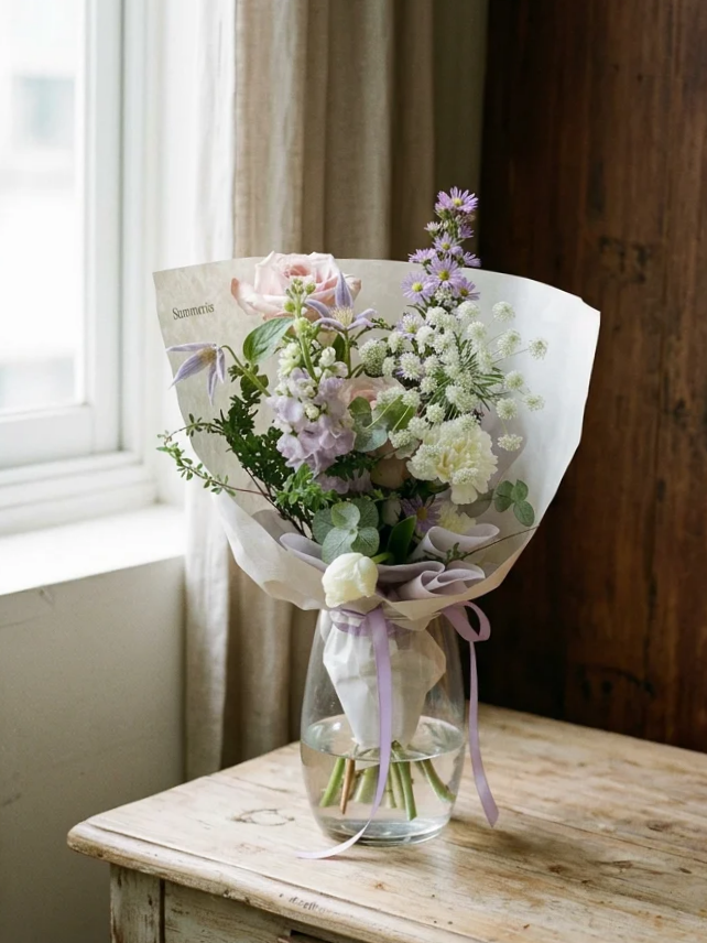 Elegant Lilac Bouquet