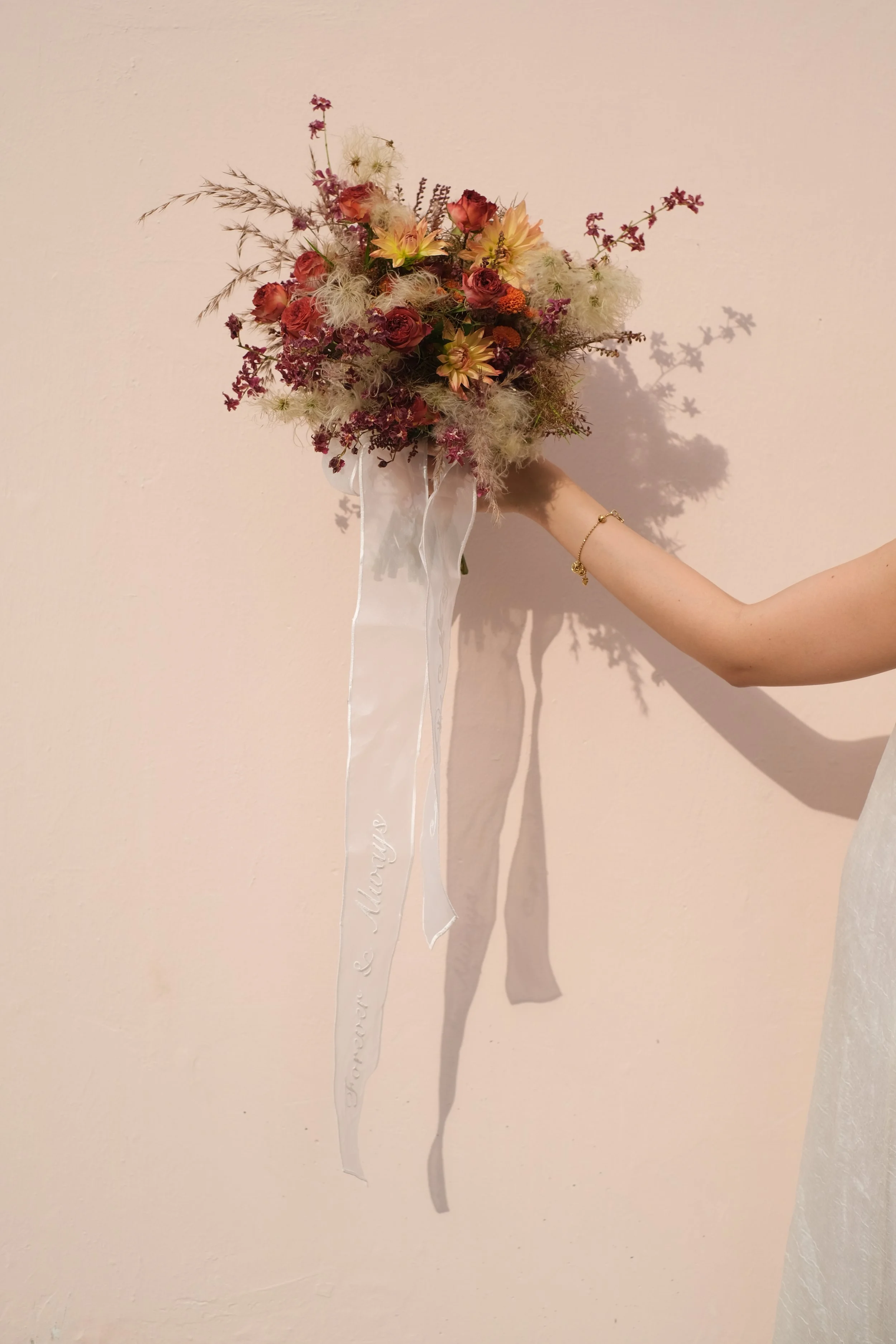 Terracotta Autumn Bridal Bouquet