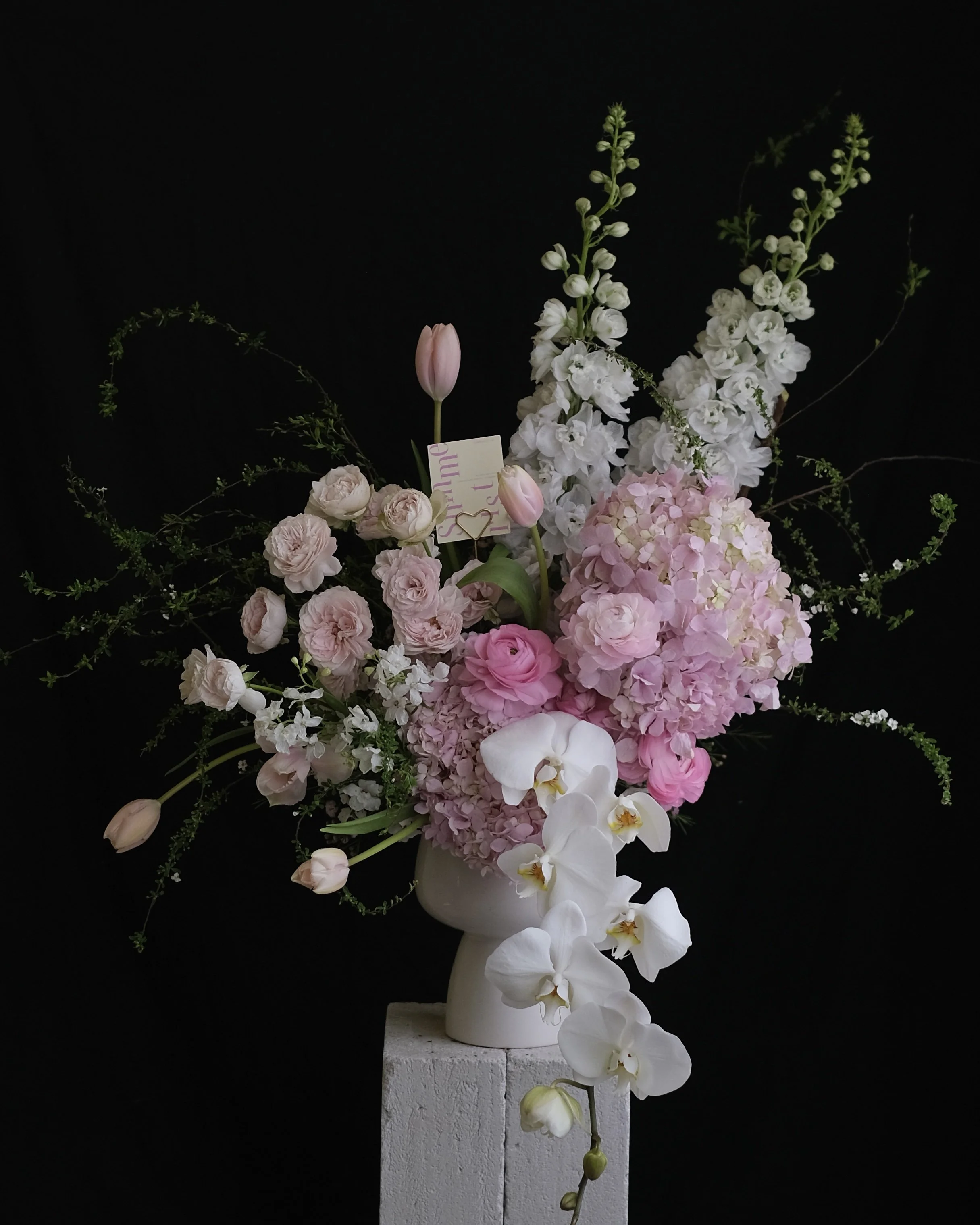 Blushing Pink Hydrangea