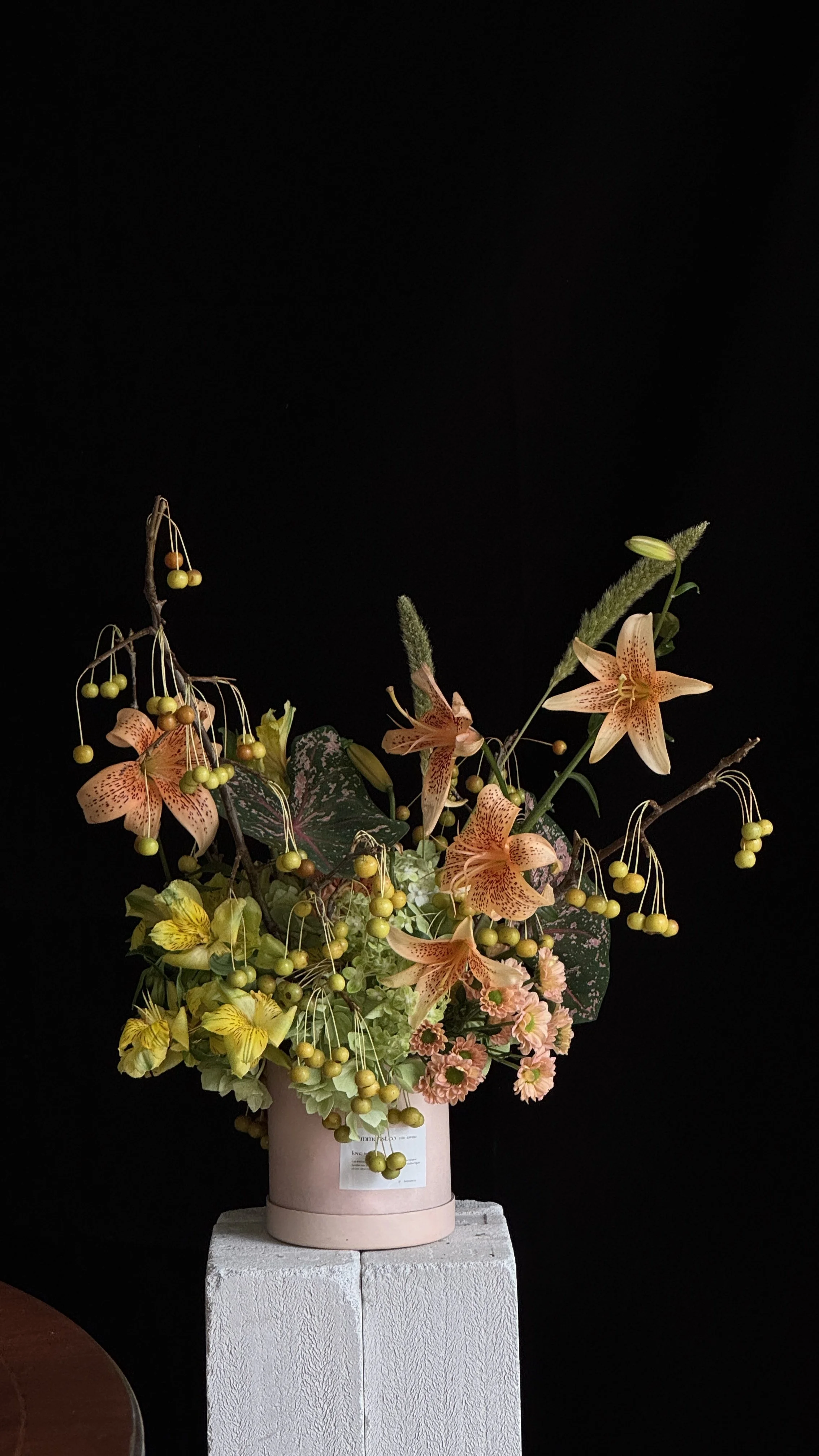 Tiger Lily Flower Box