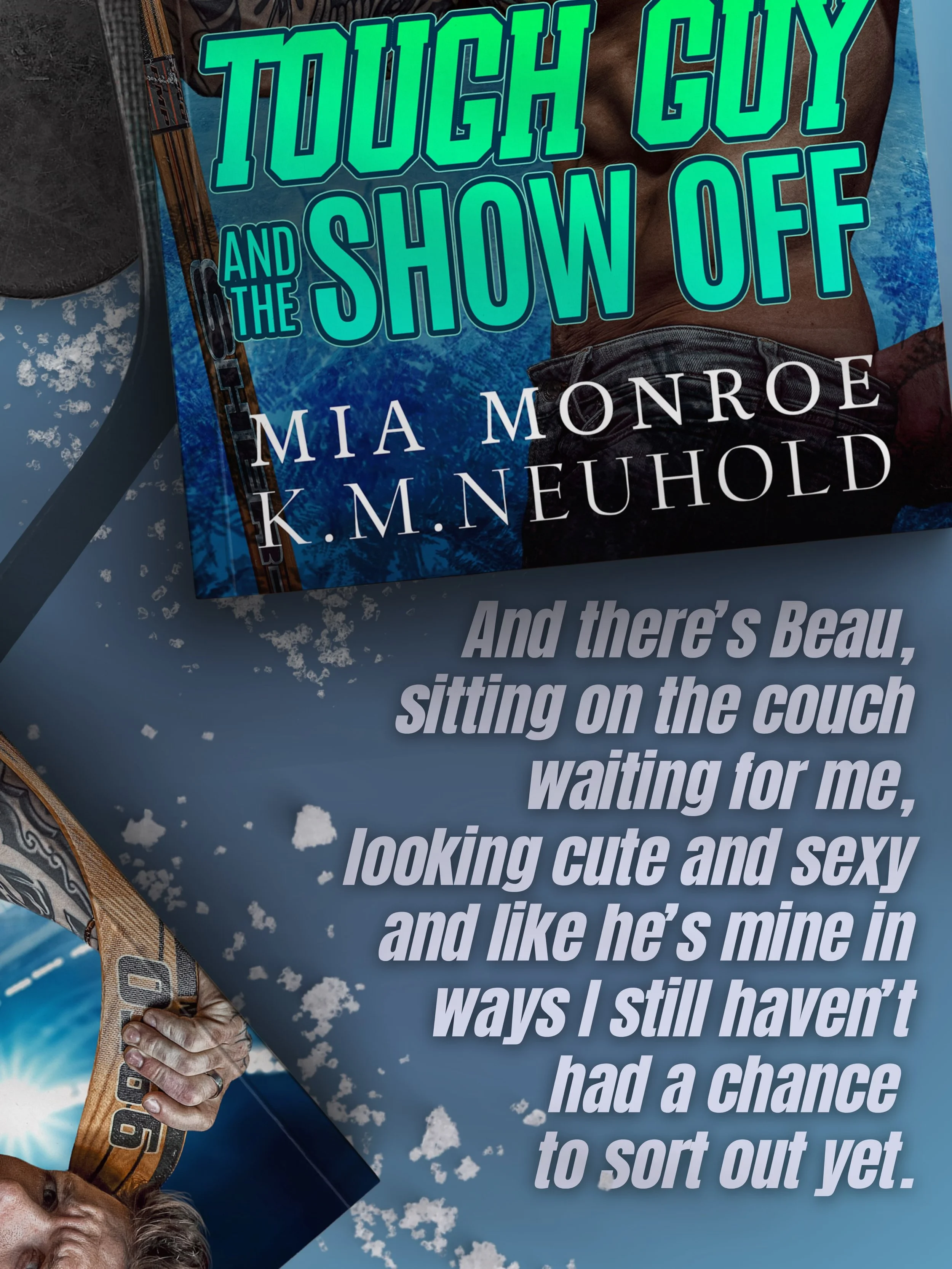 &ldquo;You think I don&rsquo;t need you? Dude. I&rsquo;ll show you how much I need you.&rdquo;

ATTENTION 🚨

@miapensromance and @kmneuhold have officially proven that friends to lovers is a god tier trope in sports romance 🥅

Don&rsquo;t believe m