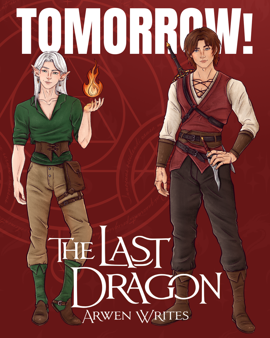 Countdown Graphic | Arwen Writes