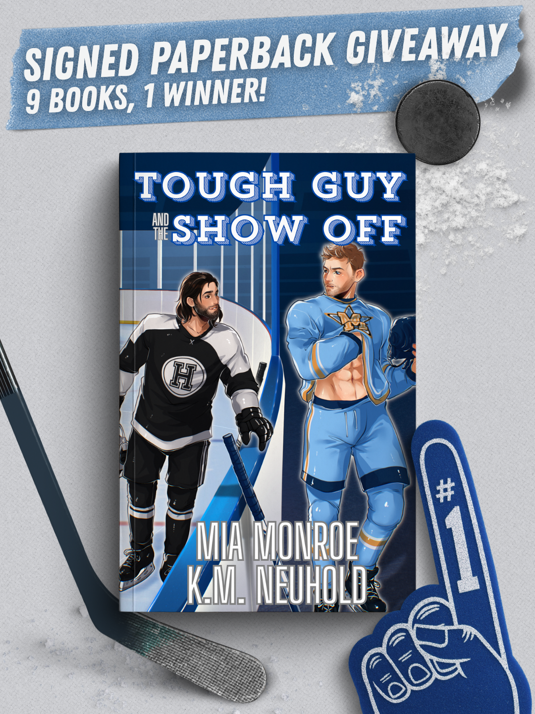 Giveaway Graphic | Mia Monroe & K.M. Neuhold