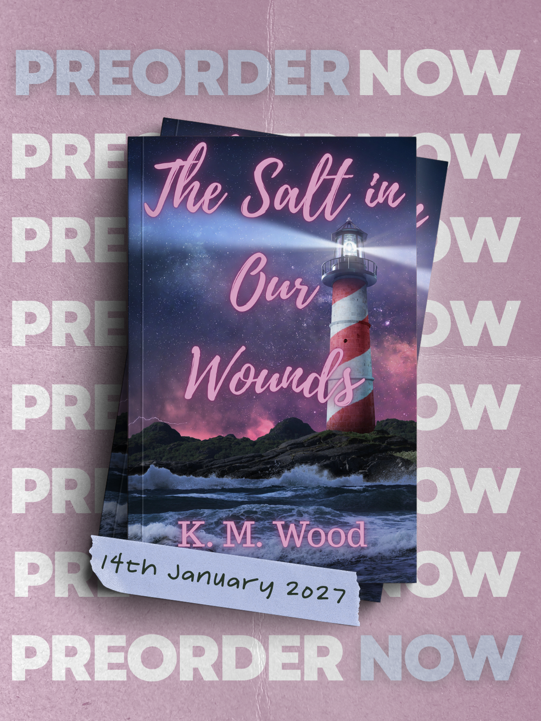 Preorder Now Graphic | K.M Wood