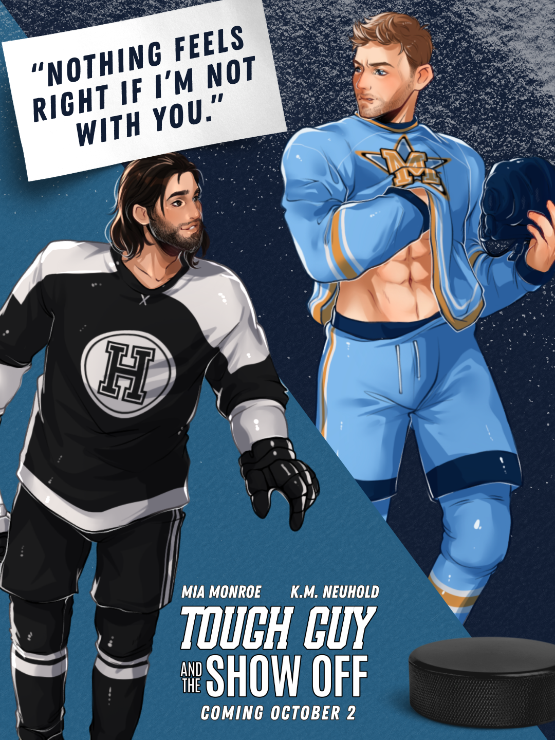 Character Art Graphic | Mia Monroe & K.M. Neuhold