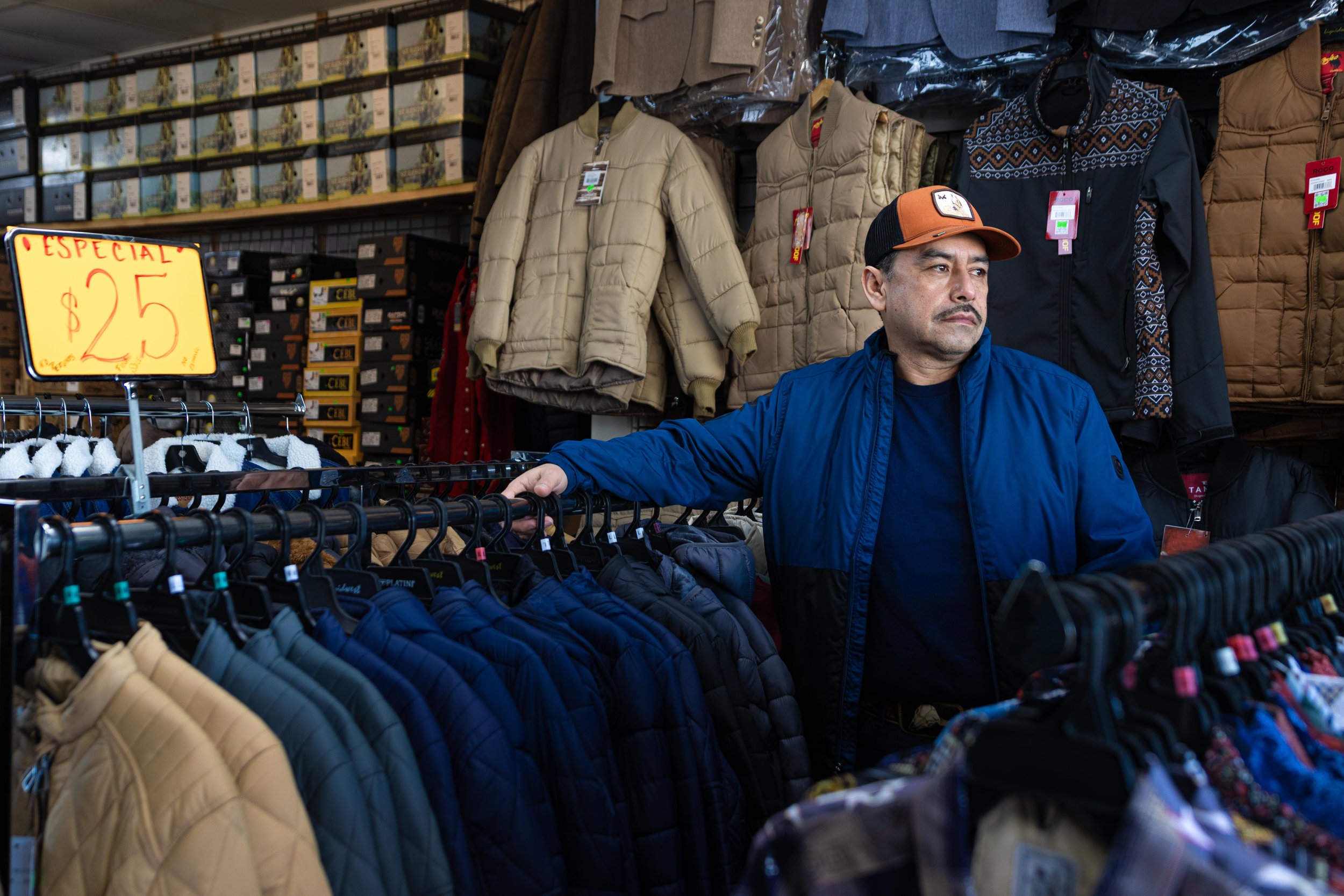 Humberto, El Arriero Western Wear and Fashion, Chicago (Logan Square).